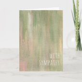 Beileid Beileid Naturgemälde Karte (Vorderseite)