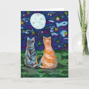 Beileid - Beileidsbekundung der Katzen Karte