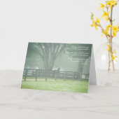 Beileid "Benutzerdefiniertes Pferdegedicht verlier Karte (Gelbe Blume)