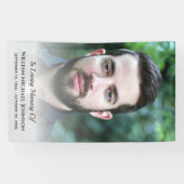 Beileid Bereavement Beerdigung Gedenkstätte Custom Banner (Horizontal)