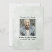 Beileid Blume Lilacs DANK YOU Gray | FOTO Dankeskarte (Rückseite)