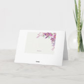 Beileid-Blumenkarte Karte (Rückseite)