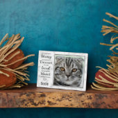 Beileid-Cat-Memorial Pet Loss--Foto Fotoplatte (Seite)