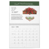 Beileid Cindas Blumendesign-Rezepte-Kalender Kalender (Mär 2026)