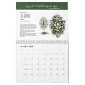 Beileid Cindas Blumendesign-Rezepte-Kalender Kalender (Jan 2026)
