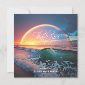 Beileid DANKE IHNEN Gedenkveranstaltung Rainbow Oc (Vorderseite)