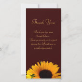 Beileid danken Ihnen Dankeskarte (Vorderseite)