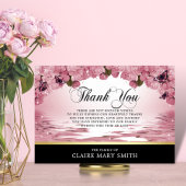 Beileid Dankeschön für die Beerdigung der Schmette Dankeskarte