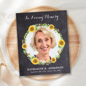 Beileid Dankeschön Karten Sonnenblumen Foto Beerdi