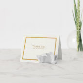 Beileid Dankeschön Note Card — Tulip Dankeskarte (Vorderseite)