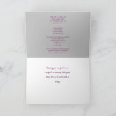 Beileid Dankeskarte (Innenseite)