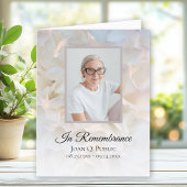 Beileid der Blumenbeerdigung Dankeskarte