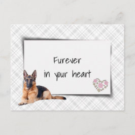 Beileid der Hirten Postkarte