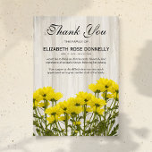 Beileid der rustikalen Dankbarkeit Dankeskarte