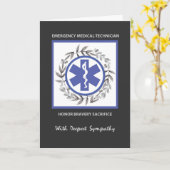 BEILEID des EMT-Notfallmedikators Karte (Gelbe Blume)