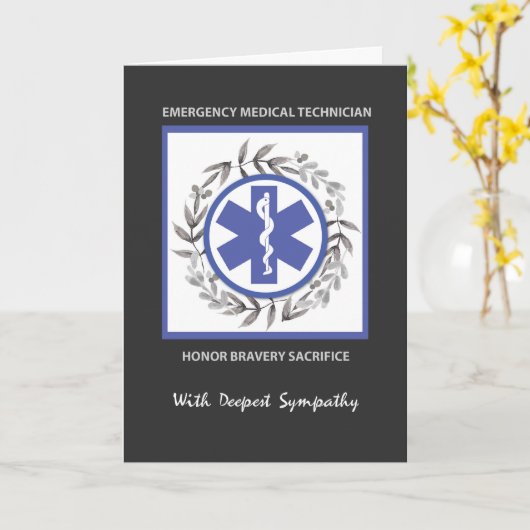 BEILEID des EMT-Notfallmedikators Karte (Gelbe Blume)