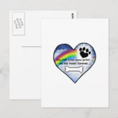 Beileid einfügen postkarte (Vorne/Hinten)