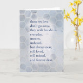 Beileid, Entschuldigung für den Verlust, Beileid K Karte (Gelbe Blume)