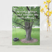 Beileid-Entschuldigung für Ihren Verlust Karte (Gelbe Blume)