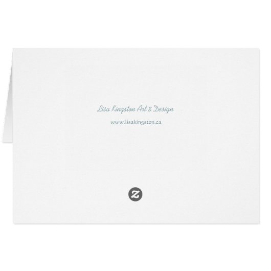 Beileid-Erinnerungen-Karte (Rückseite Horizontal)