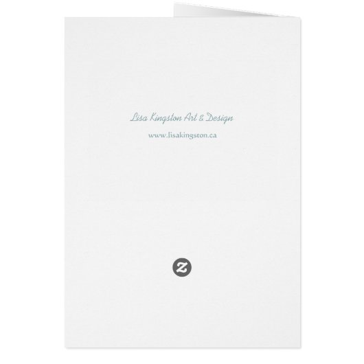 Beileid-Erinnerungen-Karte (Hinten)