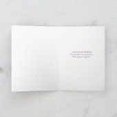 Beileid Erinnerungsgedicht mit Hummingbird Karte (Innenseite)