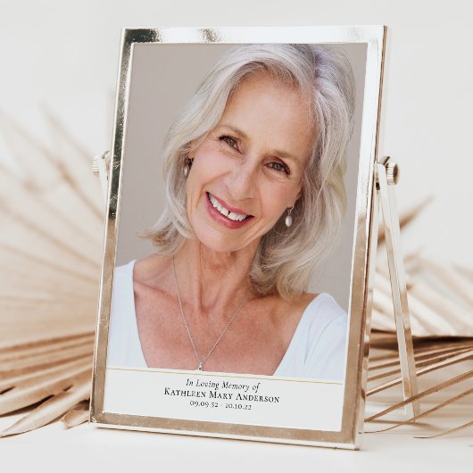 Beileid Eukalyptus Cross Beerdigung Dankeskarte