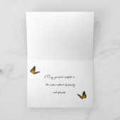 Beileid Faltkarte Karte (Innenseite)