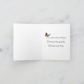 Beileid Faltkarte Karte (Innenseite)