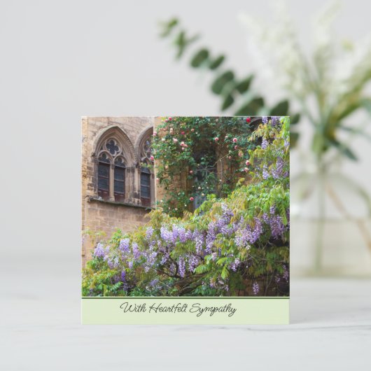 Beileid-Flachkarte (Stehend Vorderseite)