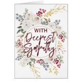 Beileid Floral Wreath (Vorne)