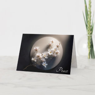 Beileid Flower Dogwood Karte