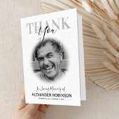 Beileid Foto Beerdigung Dankeskarte