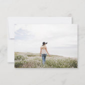 Beileid Foto Eukalyptus Beerdigung Danke Karte (Rückseite)