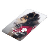 Beileid-Foto für Haustiere Magnet (Linke Seite)