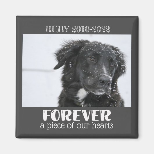 Beileid--Foto Magnet (Vorne)