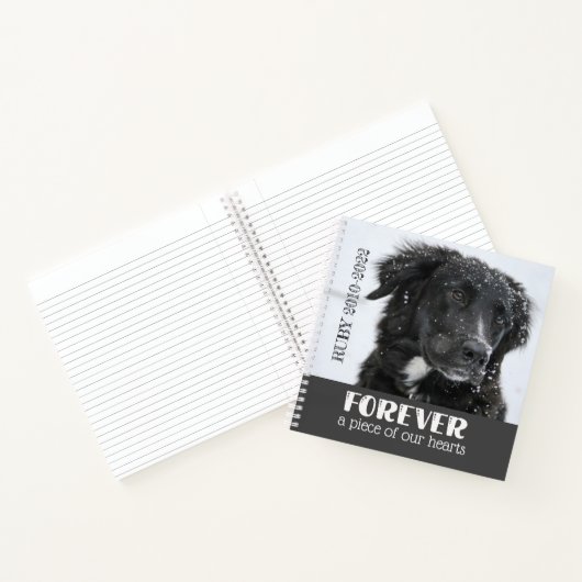 Beileid--Foto Notizblock (Innenseite)