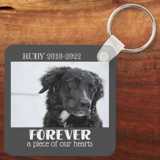 Beileid--Foto Schlüsselanhänger (Rückseite)