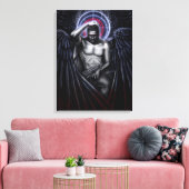 Beileid für den Teufel Leinwanddruck (Insitu (Wohnzimmer))