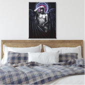 Beileid für den Teufel Leinwanddruck (Insitu (Schlafzimmer))