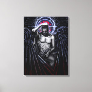 Beileid für den Teufel Leinwanddruck