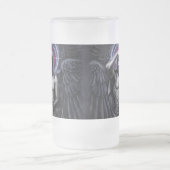 Beileid für den Teufel Mattglas Bierglas (Mittel)