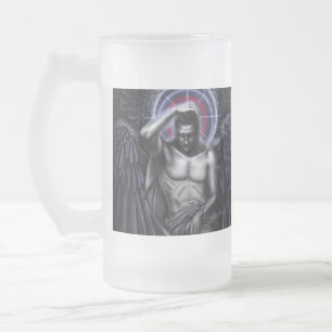 Beileid für den Teufel Mattglas Bierglas
