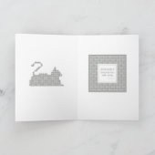 Beileid für den Verlust der Katalogkarte Karte (Innenseite)