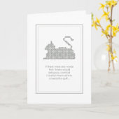 Beileid für den Verlust der Katalogkarte Karte (Gelbe Blume)