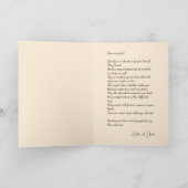 Beileid für den Verlust der Rottweiler Angel Kunst Einladung (Innenseite)