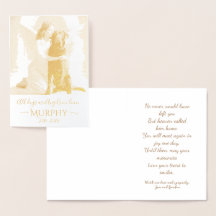 Beileid für den Verlust des Labrador Retriever Ang