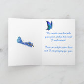 Beileid für den Verlust einer Elternkarte Karte (Innenseite)