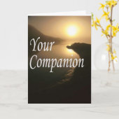 Beileid für den Verlust Ihres Hundes Karte (Gelbe Blume)