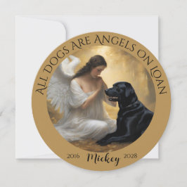 Beileid für den Verlust Ihres schwarzen Labradors